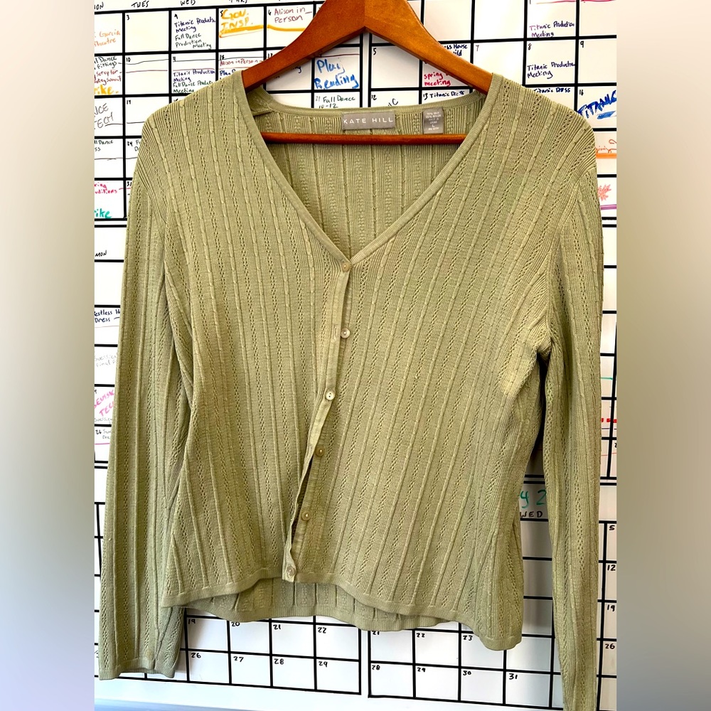 Ladies cardigan sweater